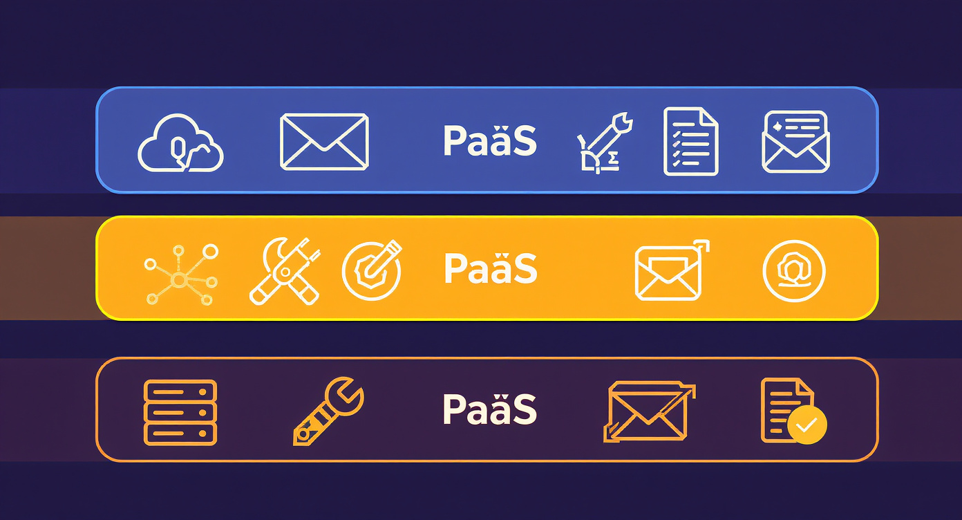Modelos de serviço cloud: IaaS, PaaS, SaaS